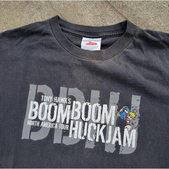 Vintage Y2k Tony Hawk’s Boom Boom Huck Jam Skate T-Shirt Sz XL Zumiez Mallcore - Picture 2 of 5